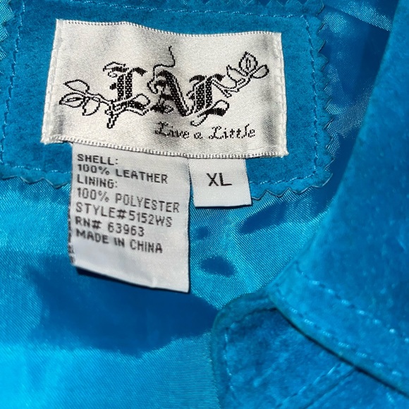 Live a Little Suede Jacket - SIZE XL - Picture 3 of 6